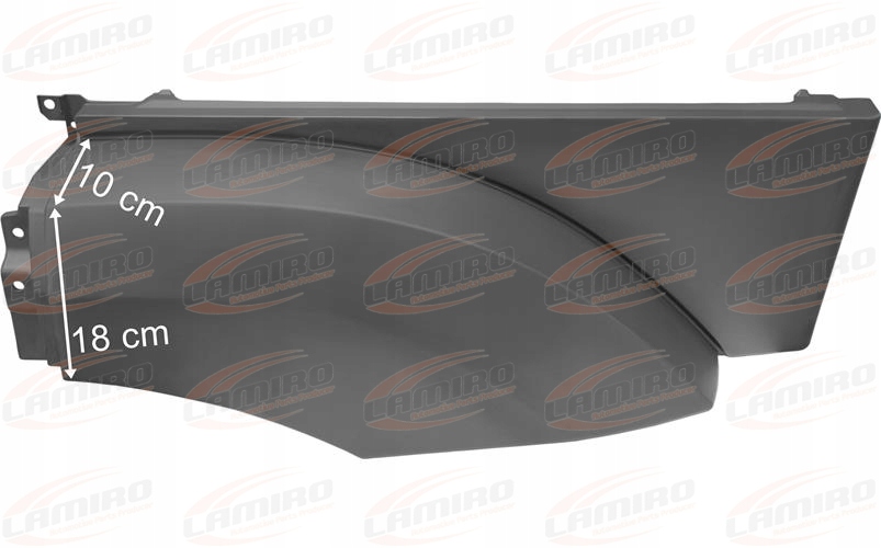 MERCEDES ACTROS MP4 CLASSIC SPACE PRZEDŁUŻENIE STOPNICY LEWE