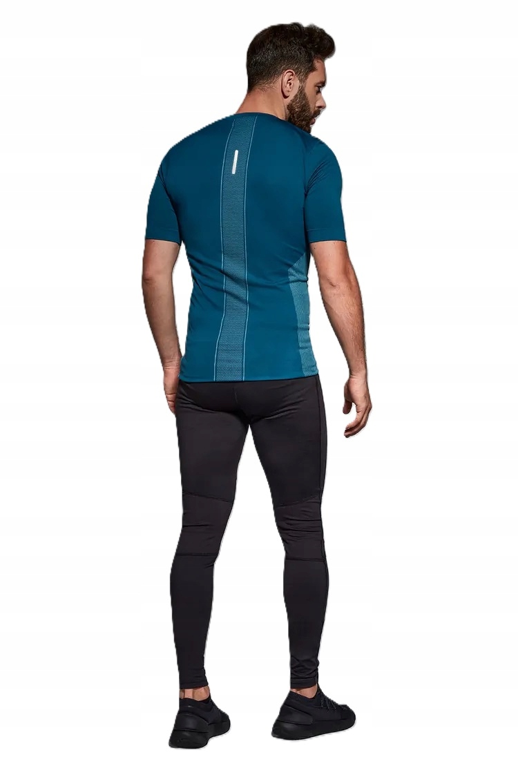 GATTA ACTIVE MĘSKA ODDYCHAJĄCA PRZEWIEWNA CHŁODZĄCA KOSZULKA TURYSTYCZNA -L Odcień lazurowy