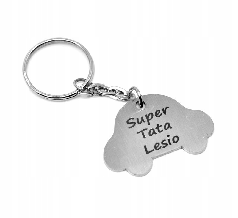 

Brelok Na Dzień Taty Ojca Mamy Matki Stal grawer