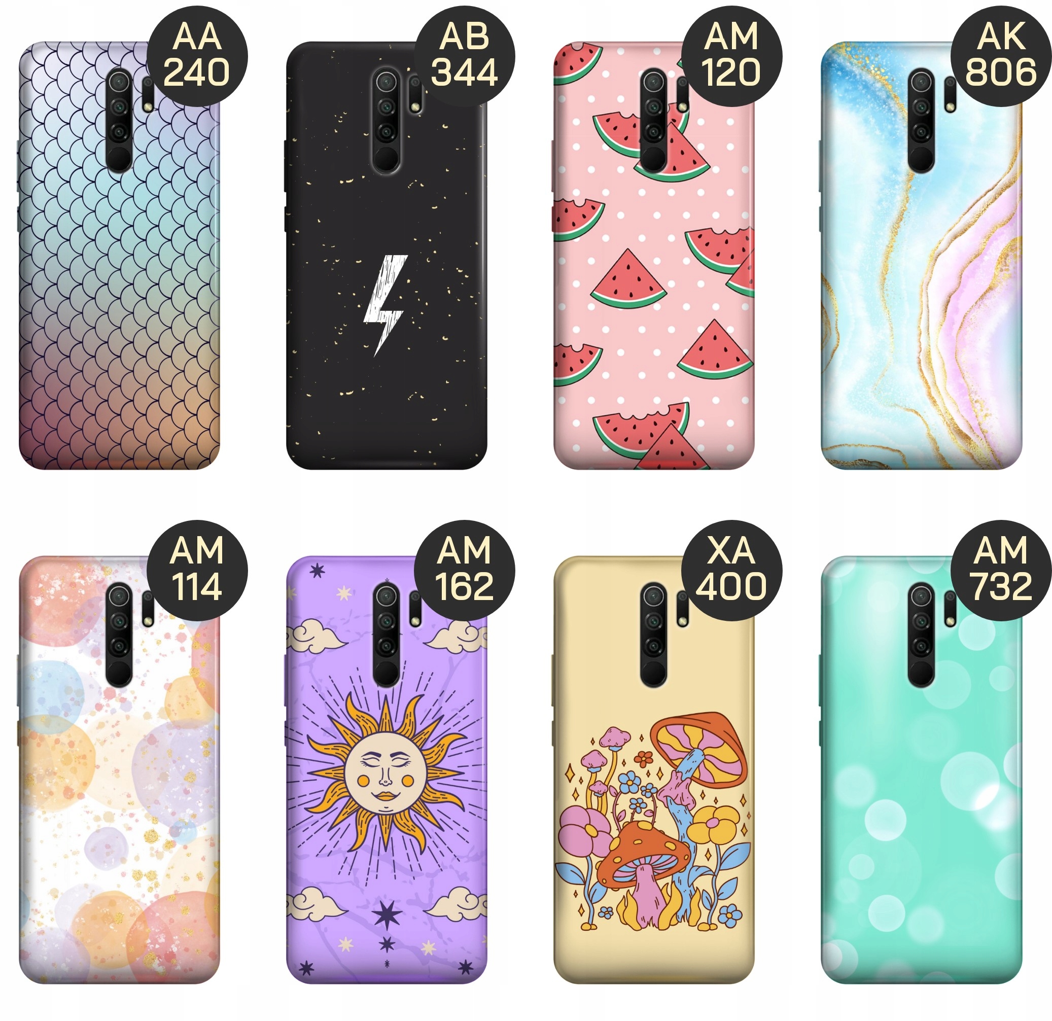 ETUI DO XIAOMI REDMI 9 WZORY DLA DZIEWCZYN DZIEWCZĘCE GIRLS OBUDOWA CASE Marka Hello Case