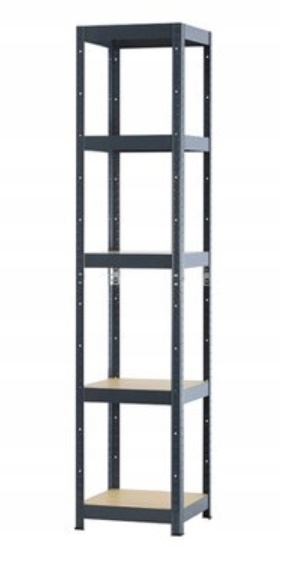 

Regał Metalowy Magazynowy 180x40x40 5 Półek 175kg