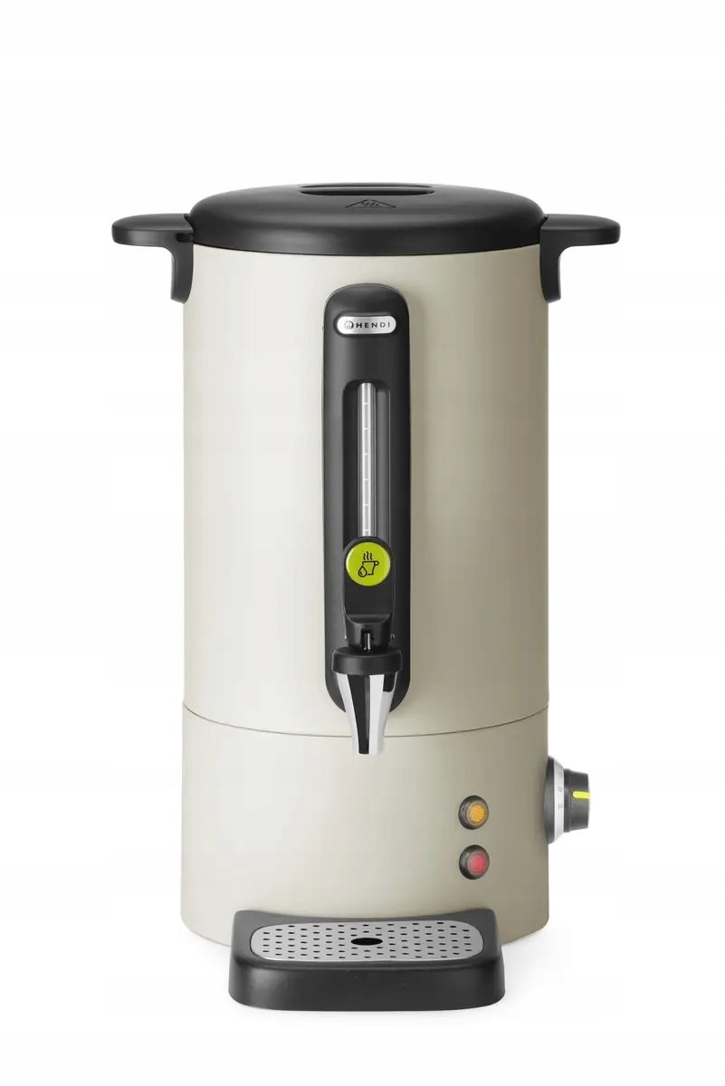 Varná konvice Uniq, Hendi, designovaná Robertem Bronwasserem, 9L, krémová