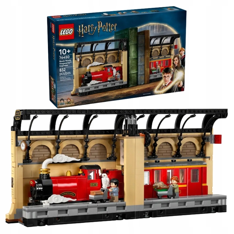 Lego Harry Potter Spěšný Vlak Do Bradavic Vlak Sada Kostek Stavebnice 832 Dílků.