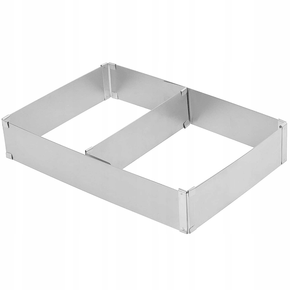 

Regulowana Forma Obręcz Do Ciasta Tortu Prostokąt