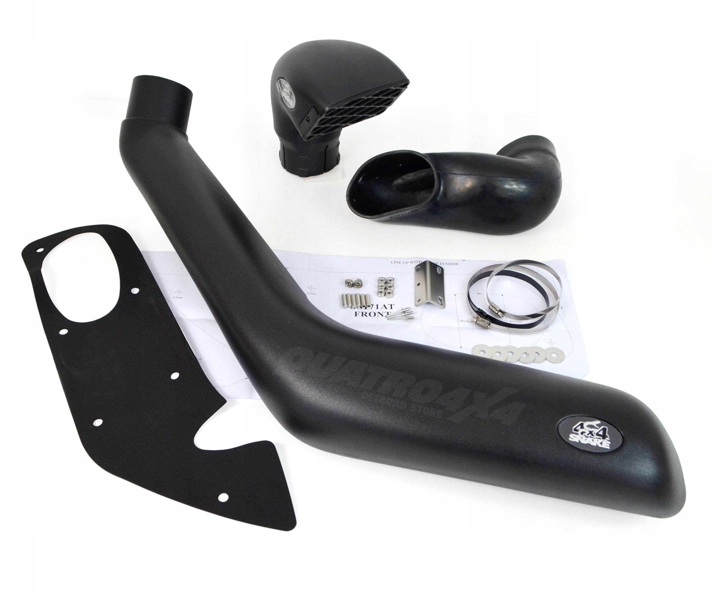 Toyota Tacoma (2005-2015) Snorkel Lldpe Vstup Vzduchu Snakeman 4WD