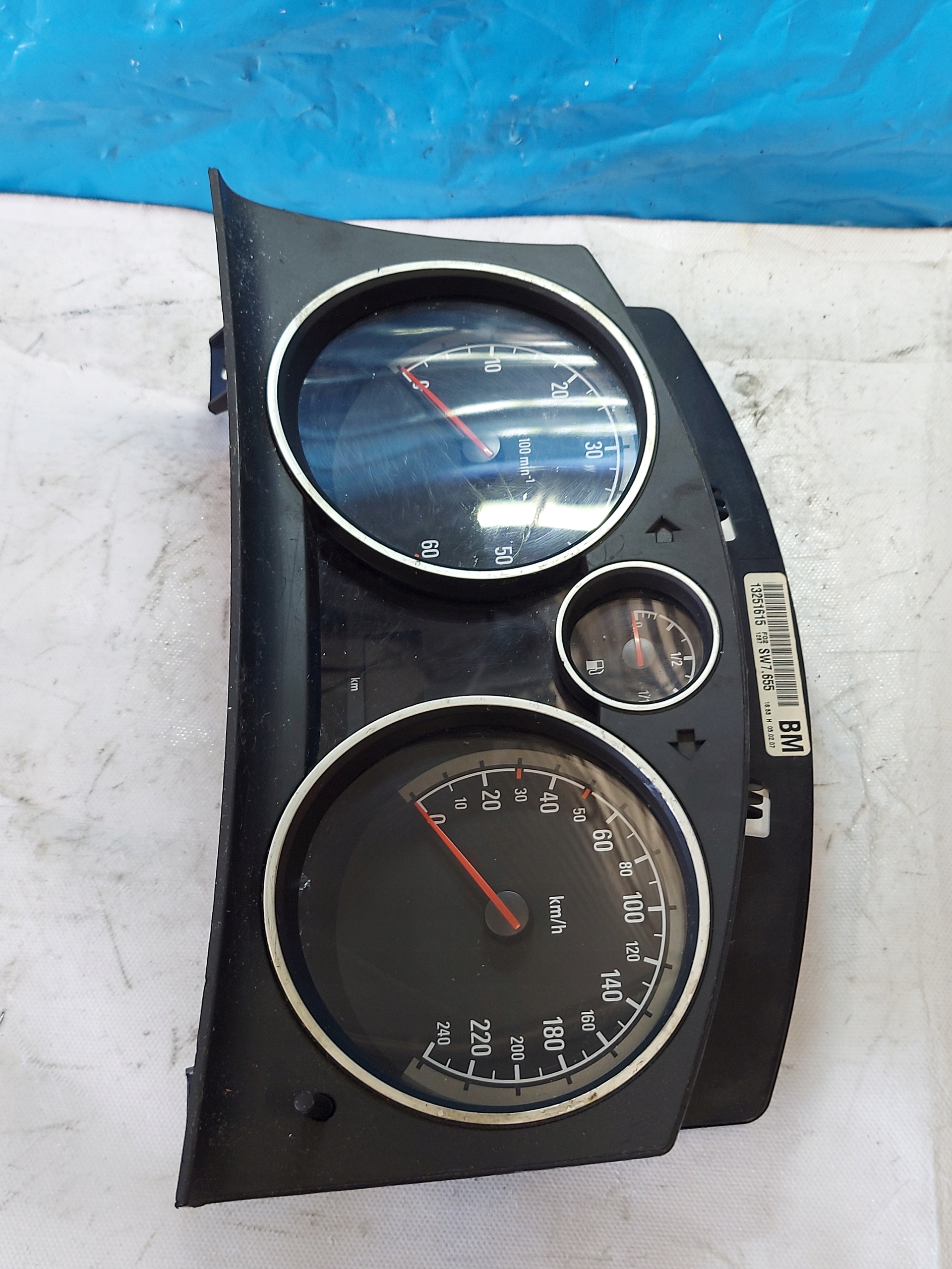 dials clock ASTRA H 1.7 CDTI 13251615