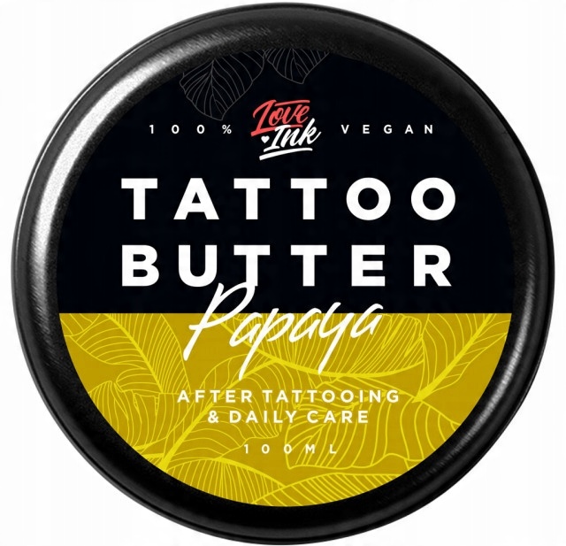 

Łagodzące Masło Do Tatuaży Papaya 100ML krem maść