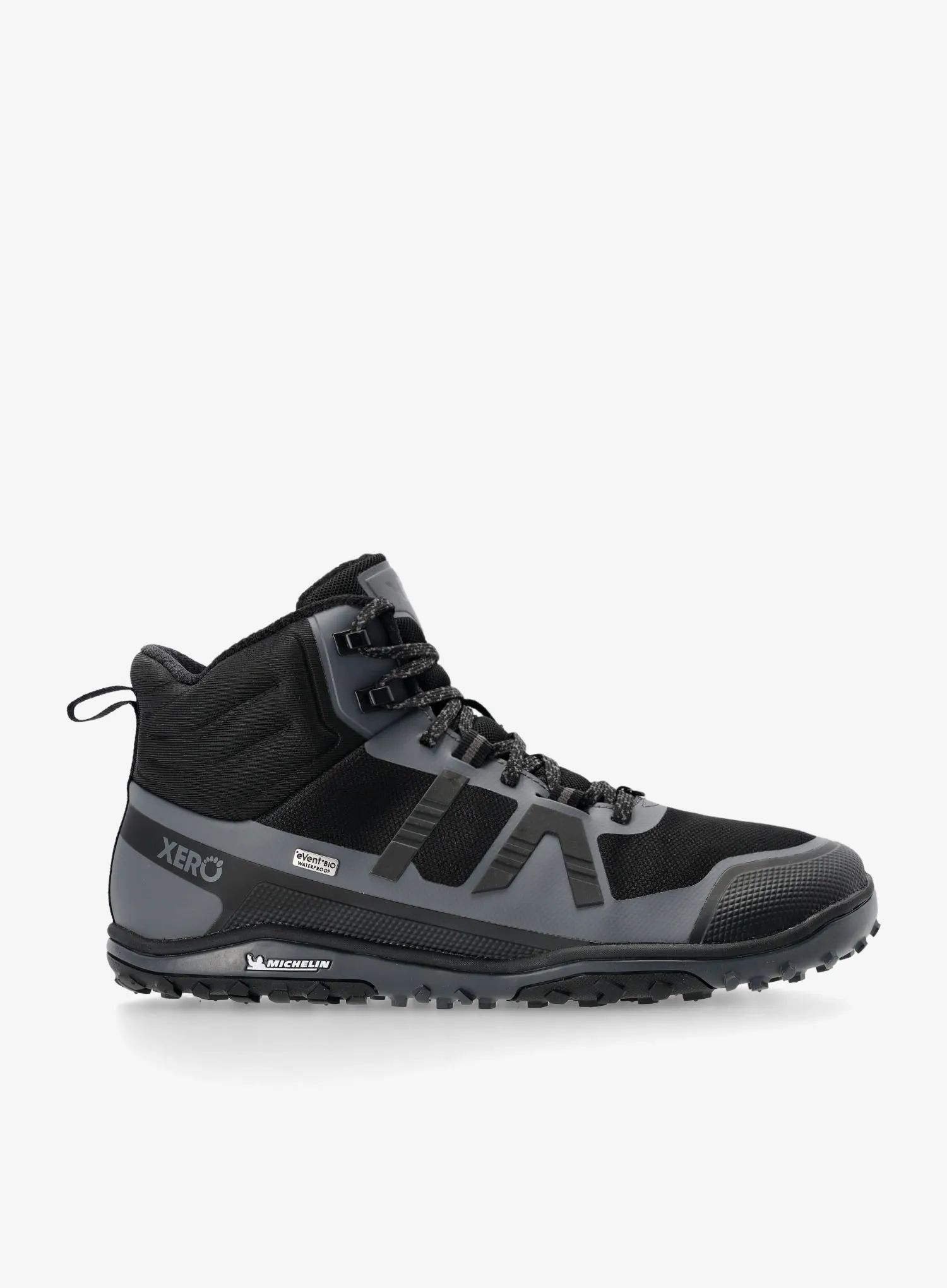 Turistické boty Xero Shoes Scrambler Mid II Wp black/asphalt 42