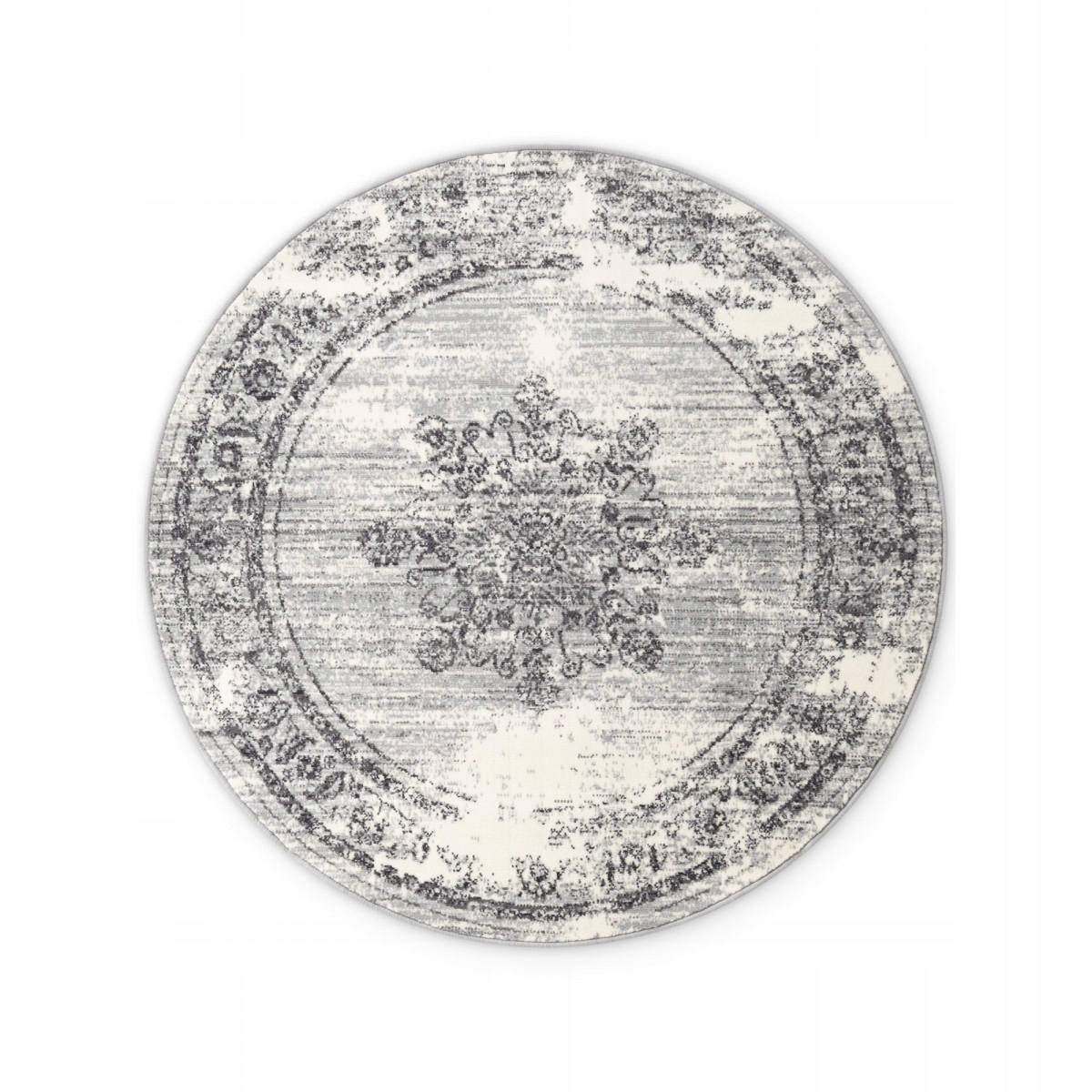 160x160 (průměr) kruh Kusový koberec Gloria Lydia 106254 Creme Grey kruh