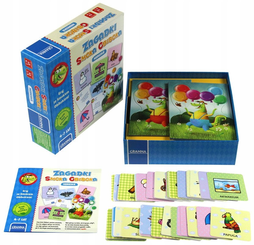 Logiczna Gra Planszowa Towarzyska Planszówka Rodzinna Gra Zagadki Smoka Gra
