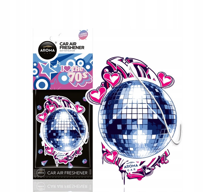 

Zapach Samochodowy Aroma Disco Ball Kula Do Auta