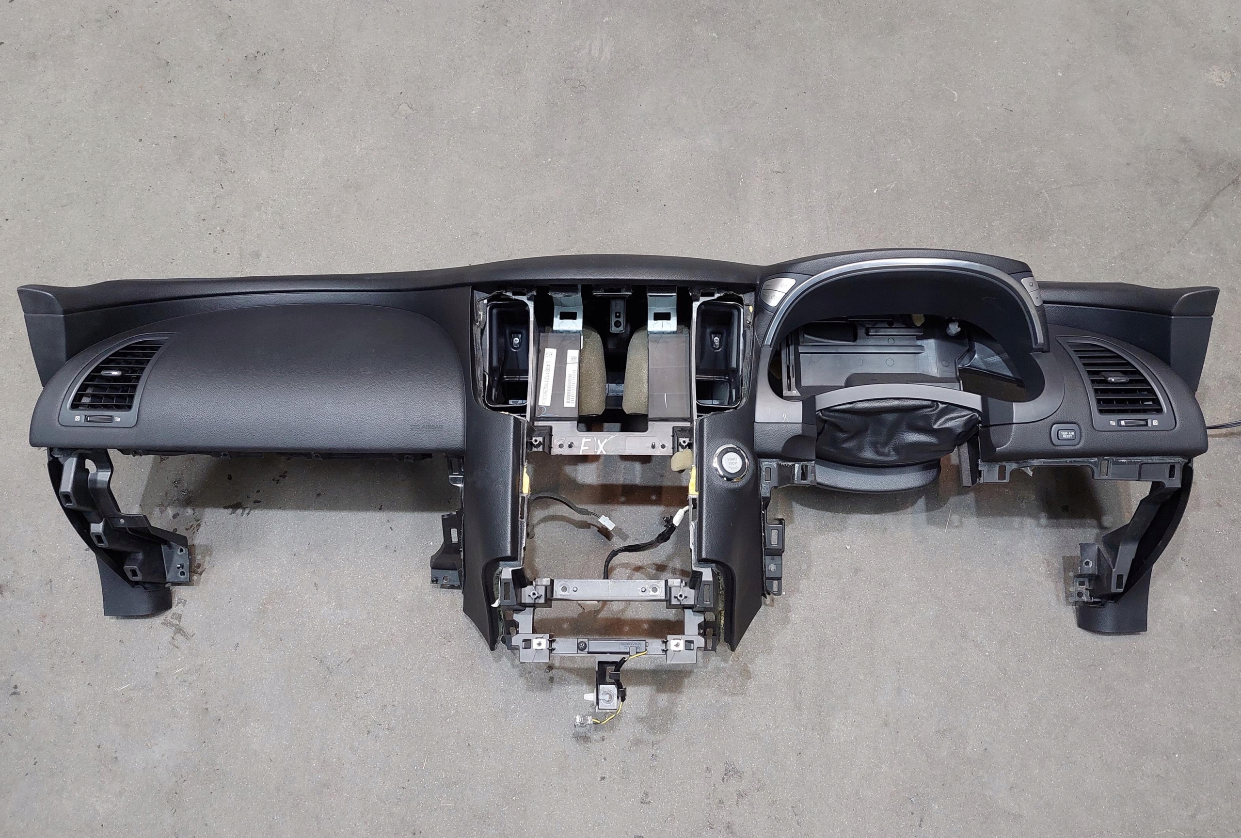 dashboard console DASHBOARD ANGLIK UK INFINITI FX II