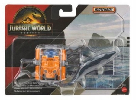 MATCHBOX JURASSIC WORLD ODRODZENIE SAMOCHODZIK Mosasaurus