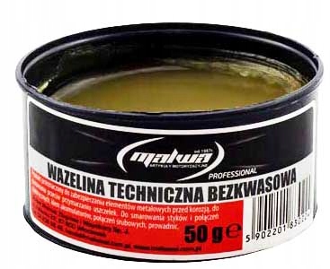 

Wazelina Techniczna 50g Malwa Bezkwasowa Puszka