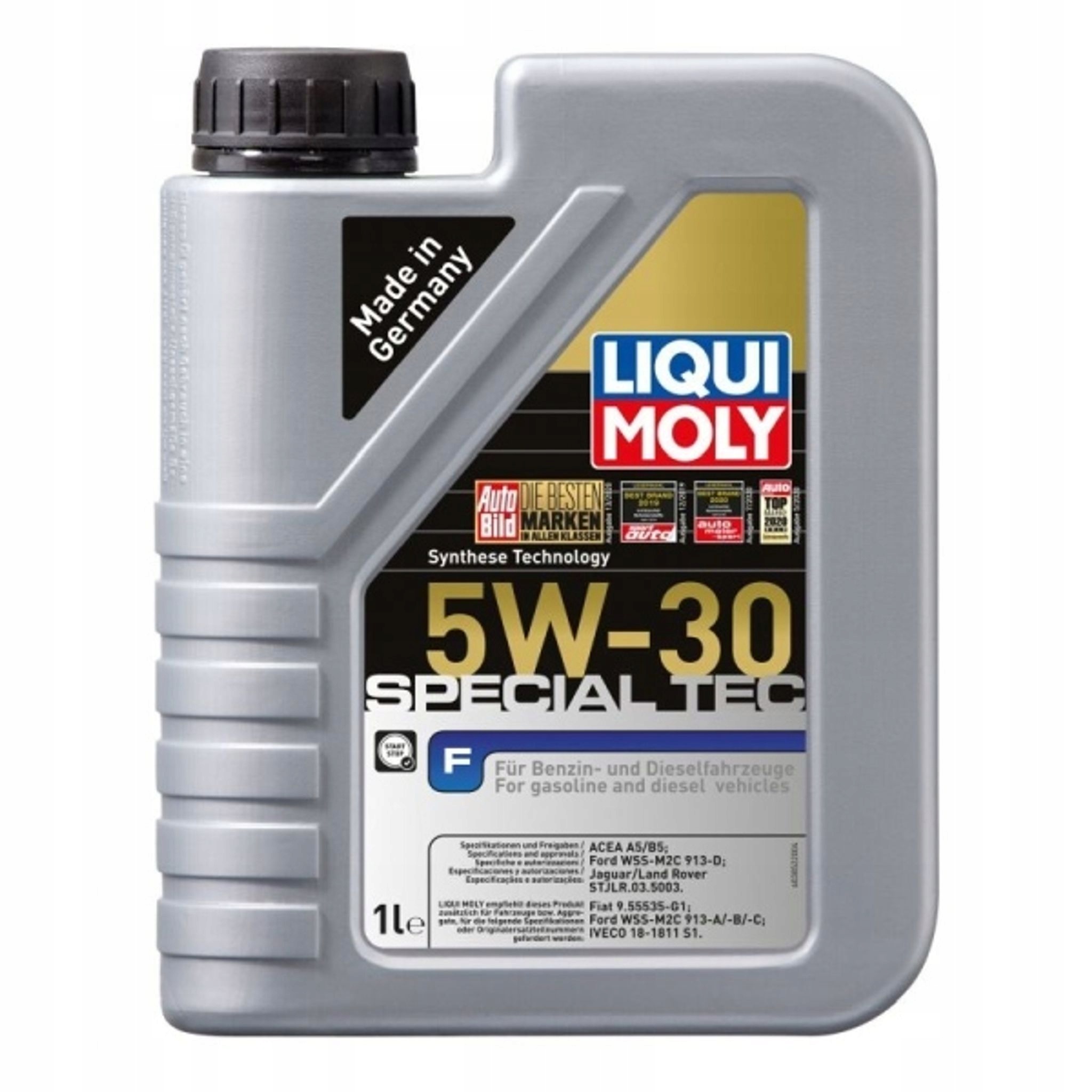 2325 Olej Liqui Moly 5W30 1L L Eichtlauf Special Tec F Ford A5/B5