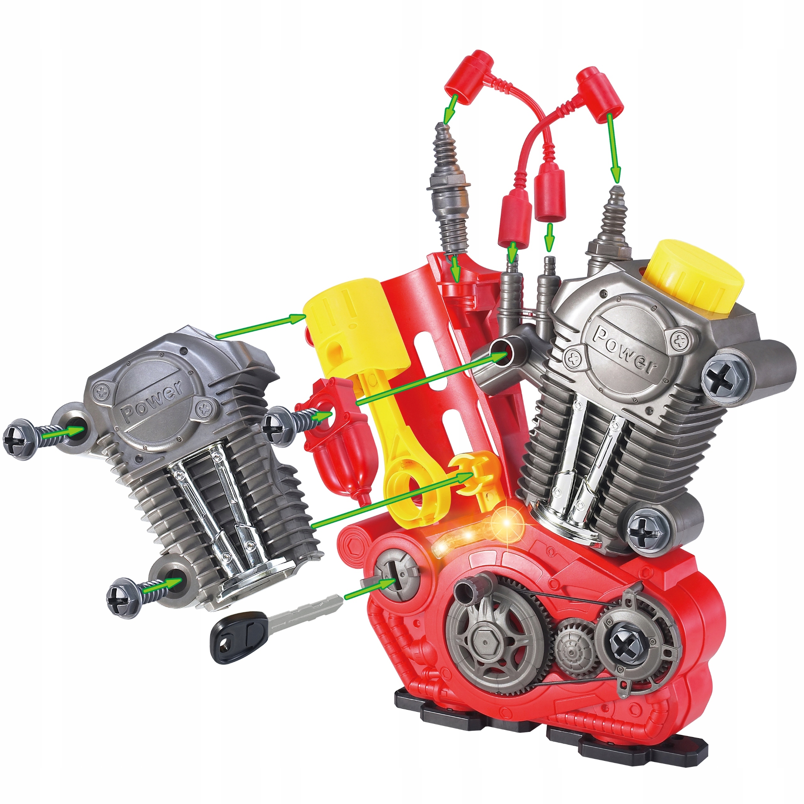 SILNIK DLA DZIECI DO SKŁADANIA MECHANIK MATADI Marka Matadi