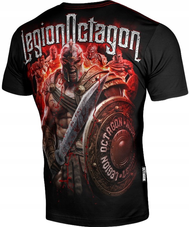 Octagon Tričko Tričko Legion Black M