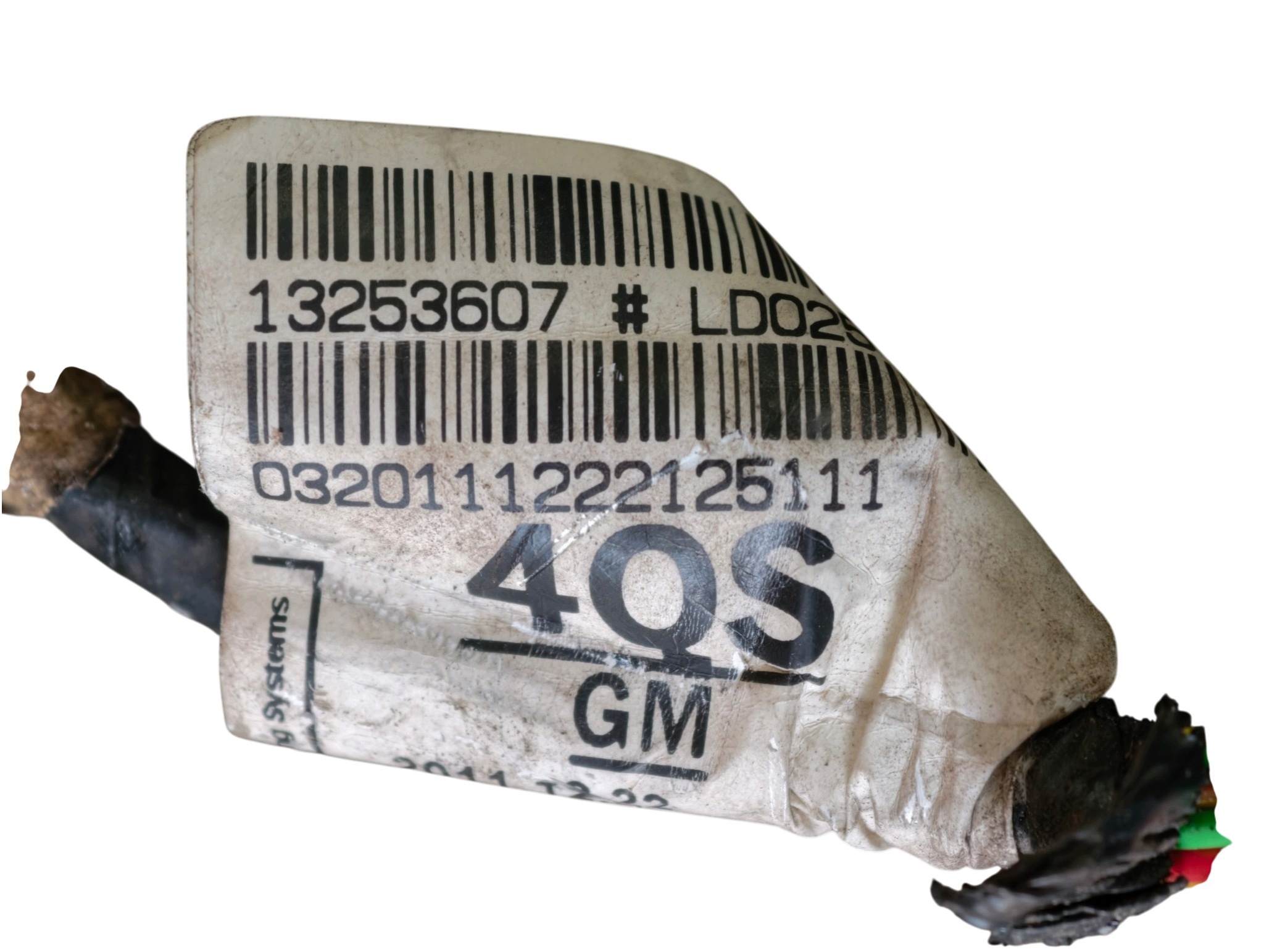 OPEL ASTRA J IV bundle door left rear part original 13253607 4QS