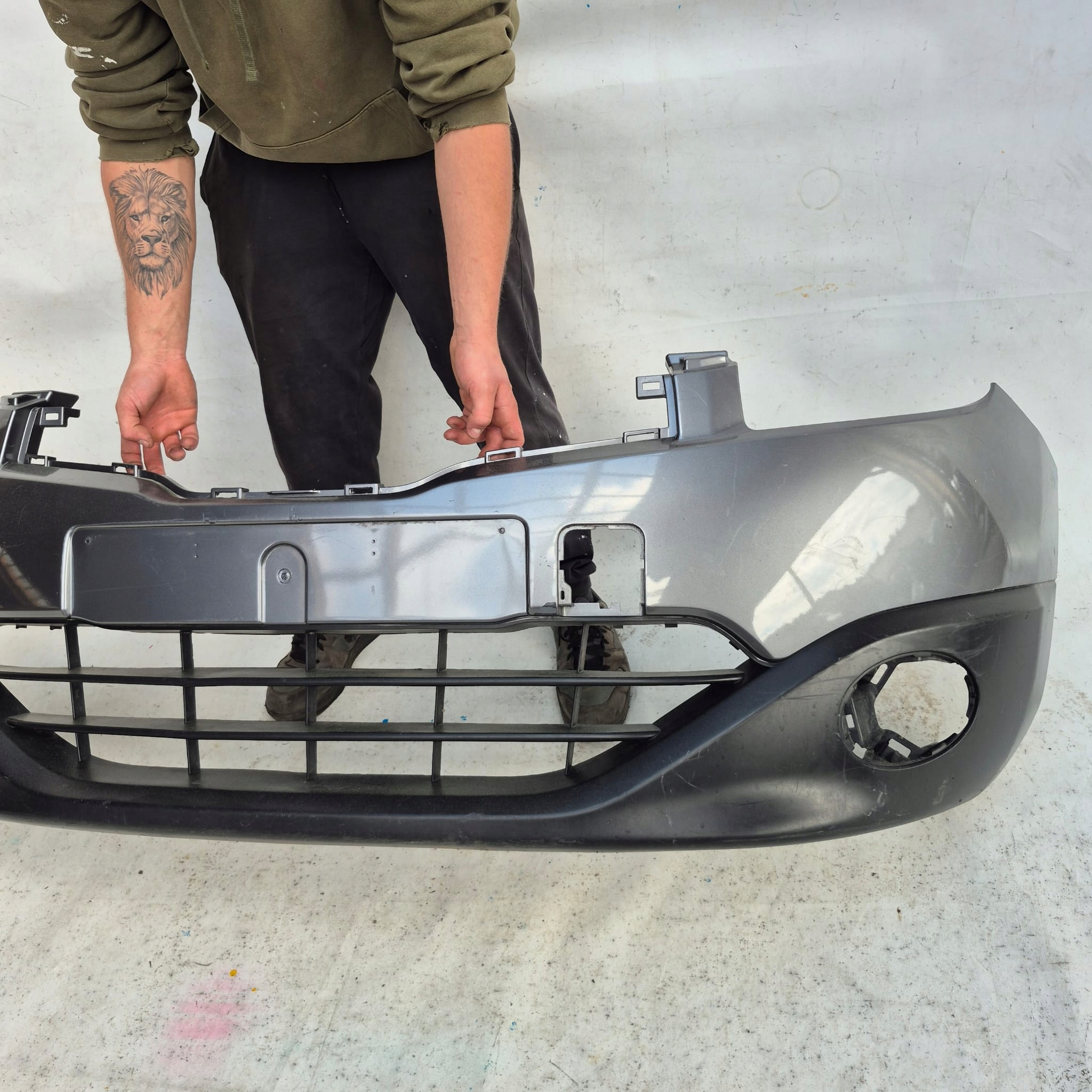 NISSAN QASHQAI and LIFT 09- bumper front front