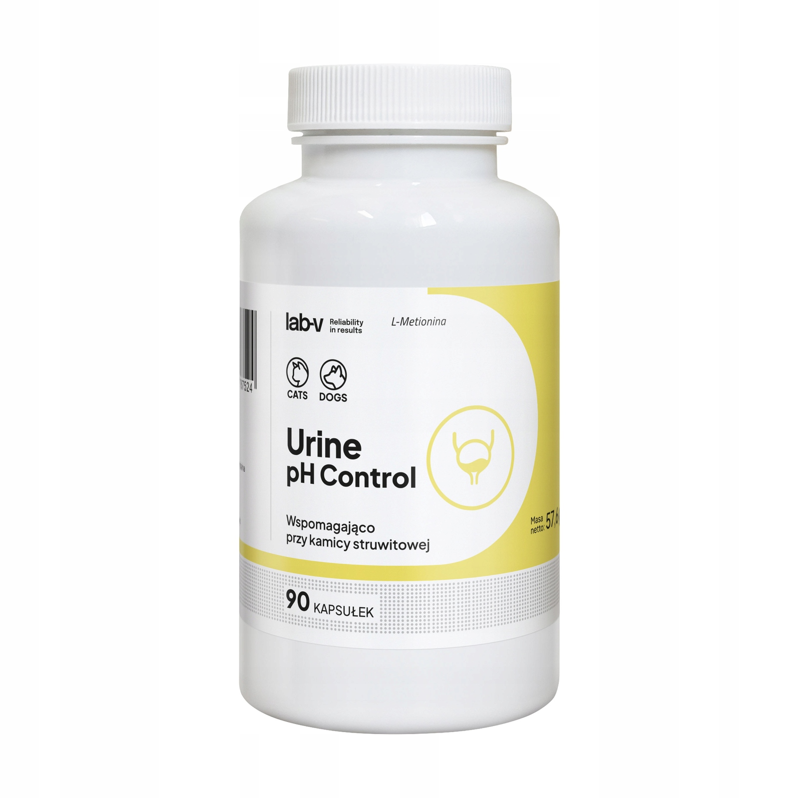 Lab-v Urine Ph Control Podpora pro psy a kočky při Struvitové kaménce 90