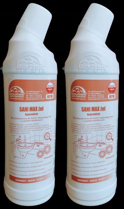 

Sani Max Gel-żel Do Toalet Jak Domestos 2 razy 1l.