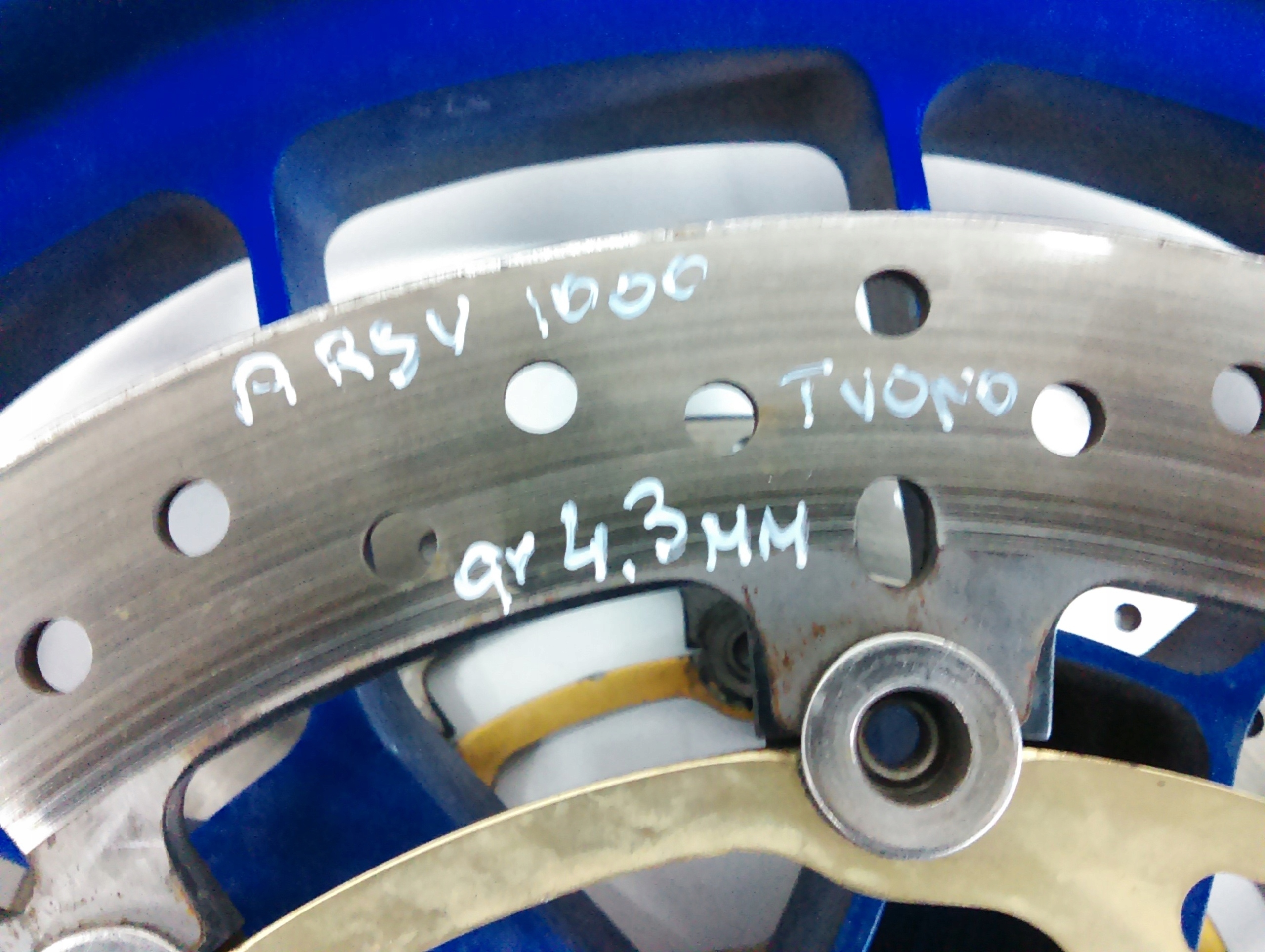 123453402 - APRILIA RSV 1000 TUONO передний тормозной диск