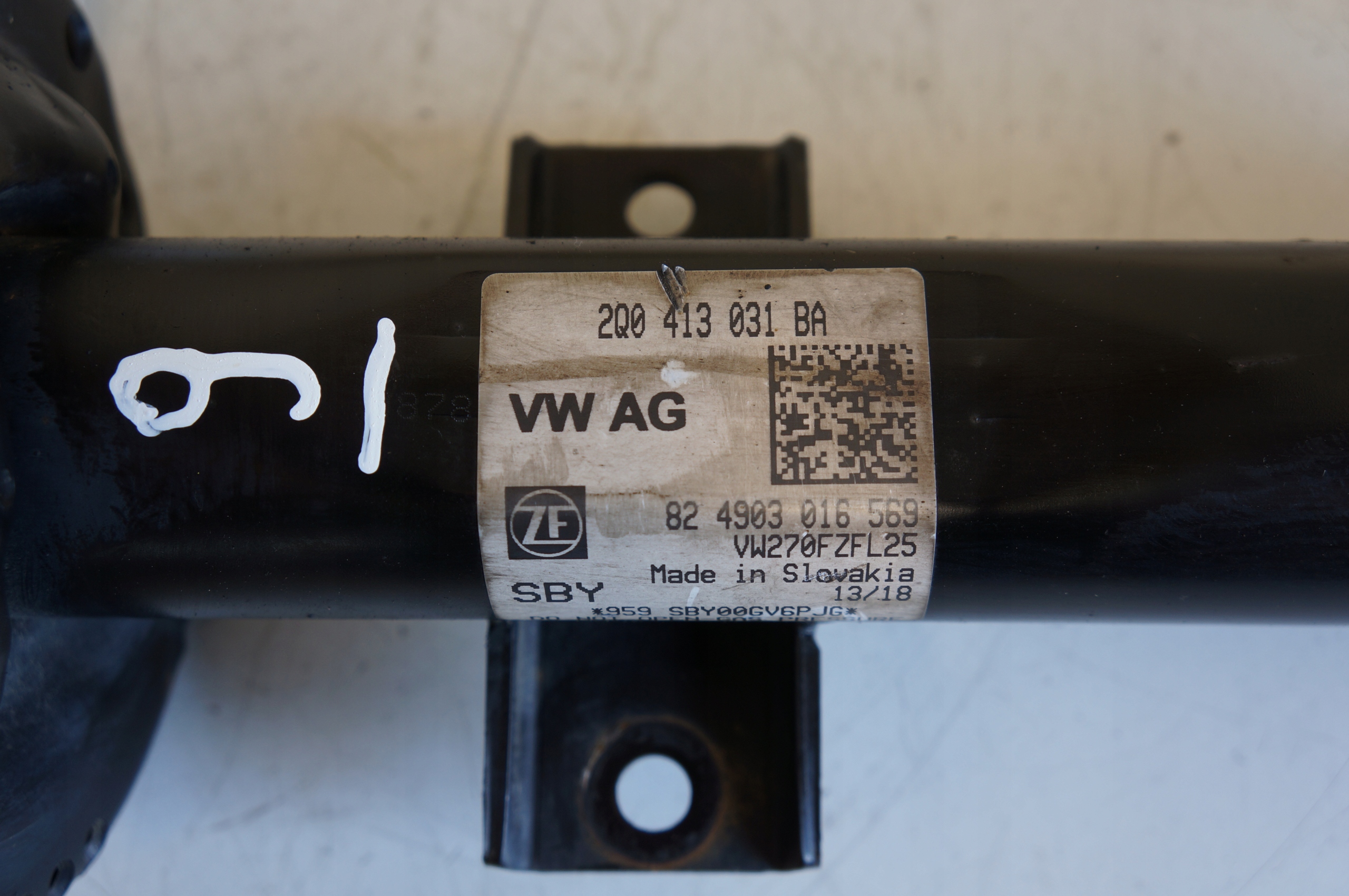 MCPERSON shock absorber left front IBIZA V POLO 1,0 2Q0413031BA