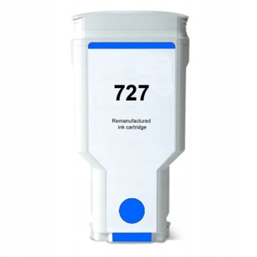 Naplnka Hp 727 F9J76A azurová kompatibilní cartridge