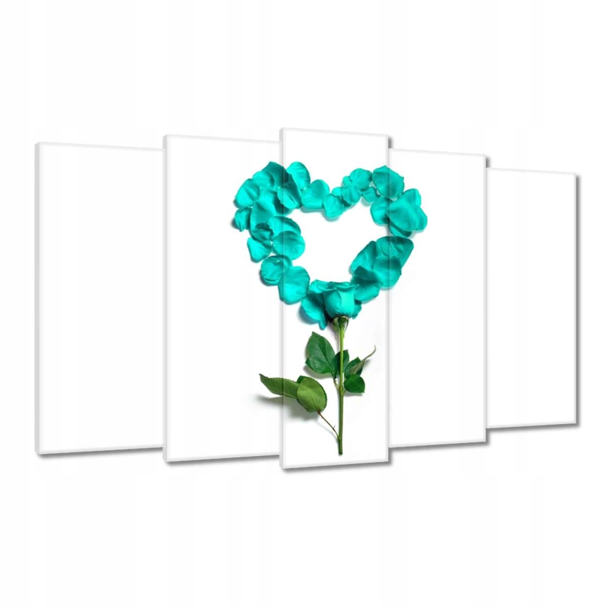 Obrazy 100x60 Tyrkysová růže