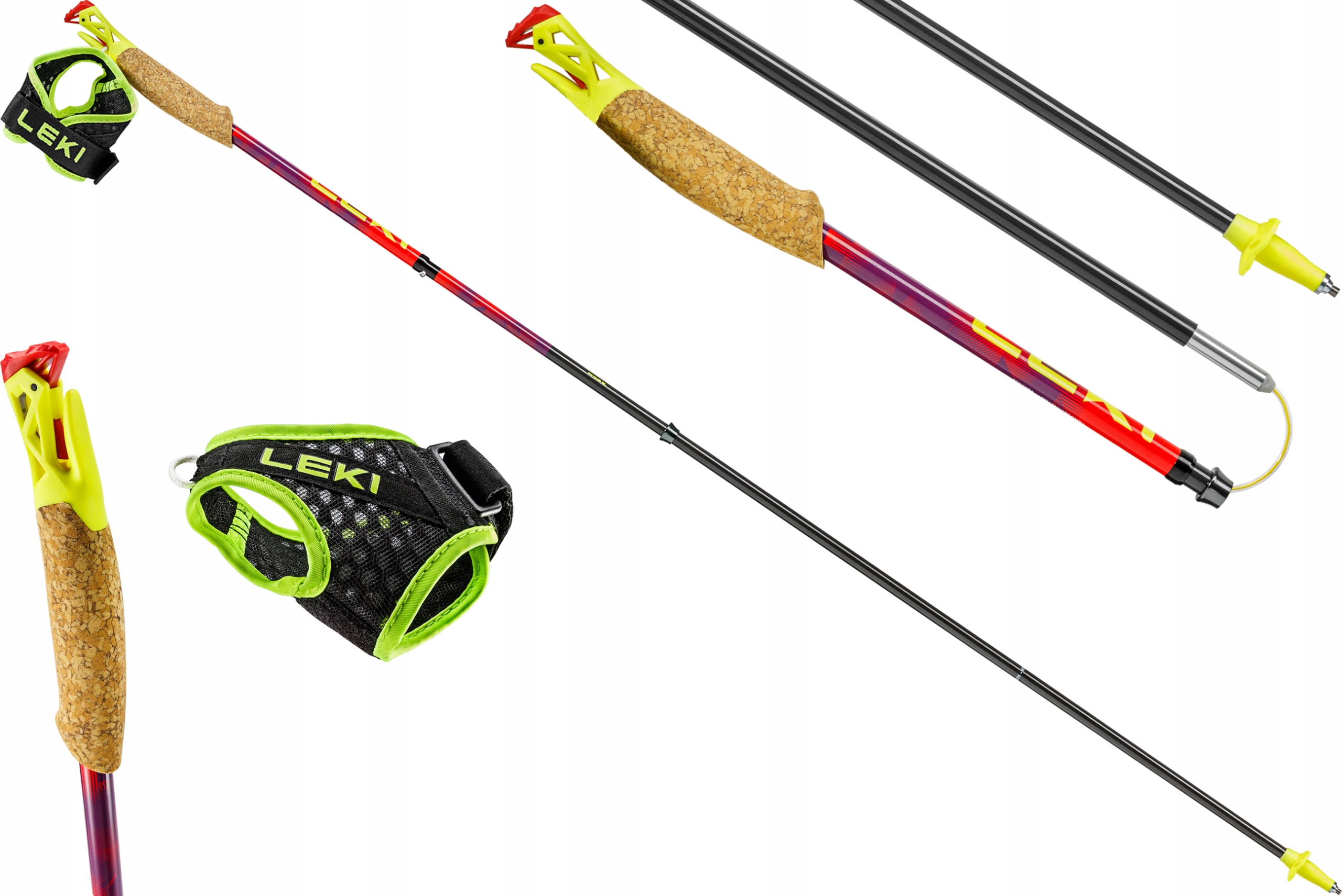 Kije do biegania kijki trailowe Leki Ultratrail Fx.one Superlite 120cm 2026
