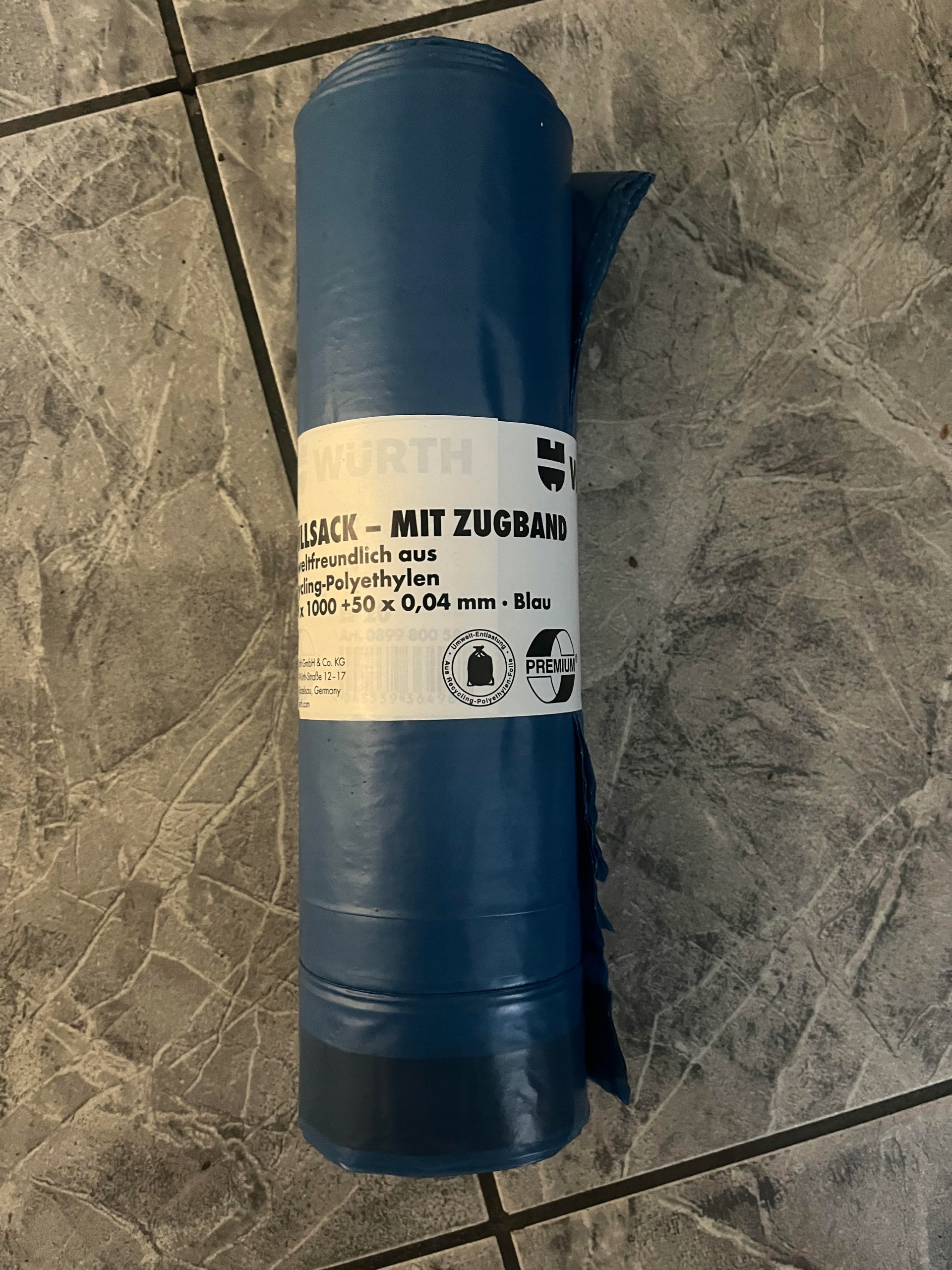 Levně Silné sáčky 70x110 silné s páskou 120 l Wurth