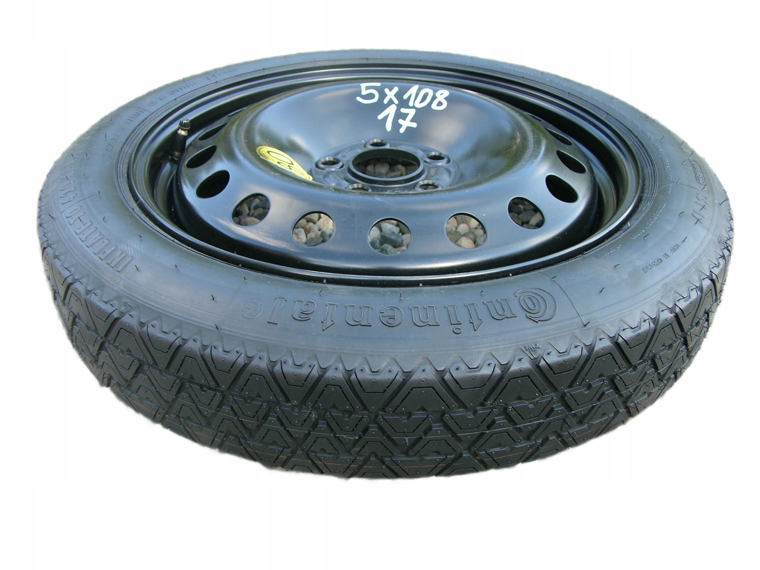 KOŁO DOJAZDOWE FORD GALAXY S-MAX 5X108 R17 NOWE Rozstaw śrub 5x108