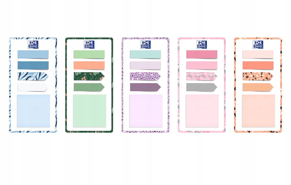 KARTECZKI SAMOPRZYLEPNE OXOFRD KIDS różowe EAN (GTIN) 5901466240120