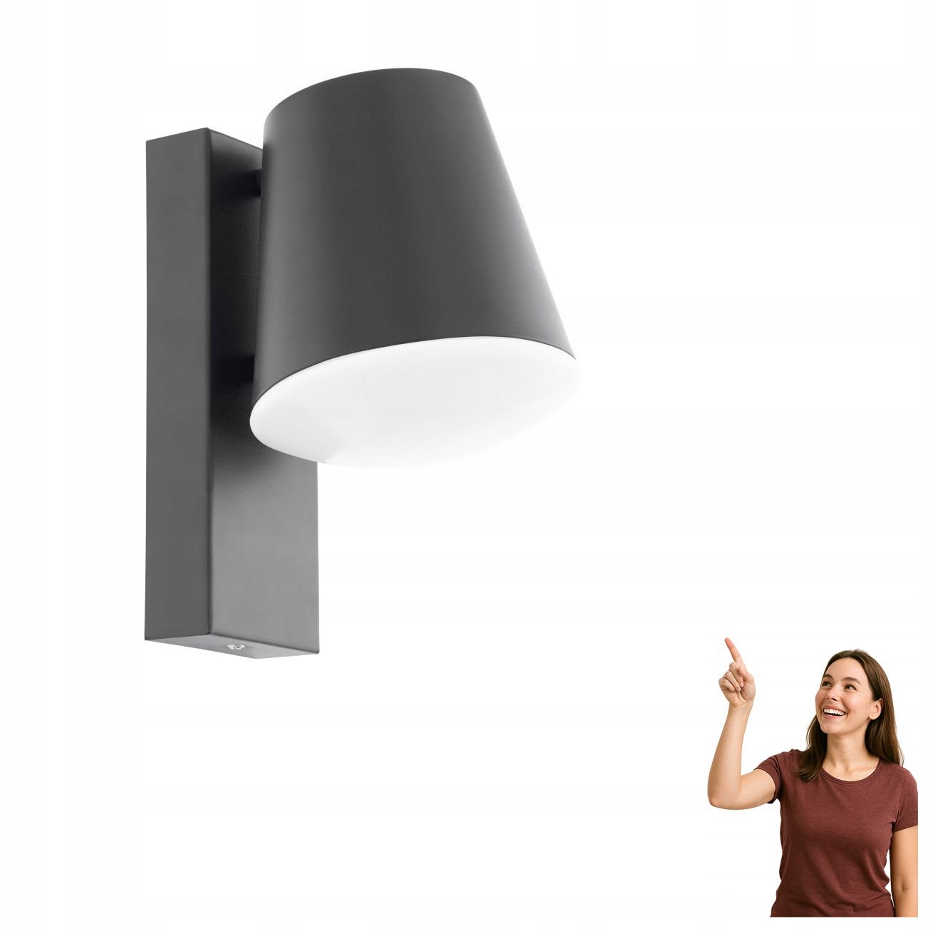 Venkovní nástěnné svítidlo Caldiero-c 97482 Eglo