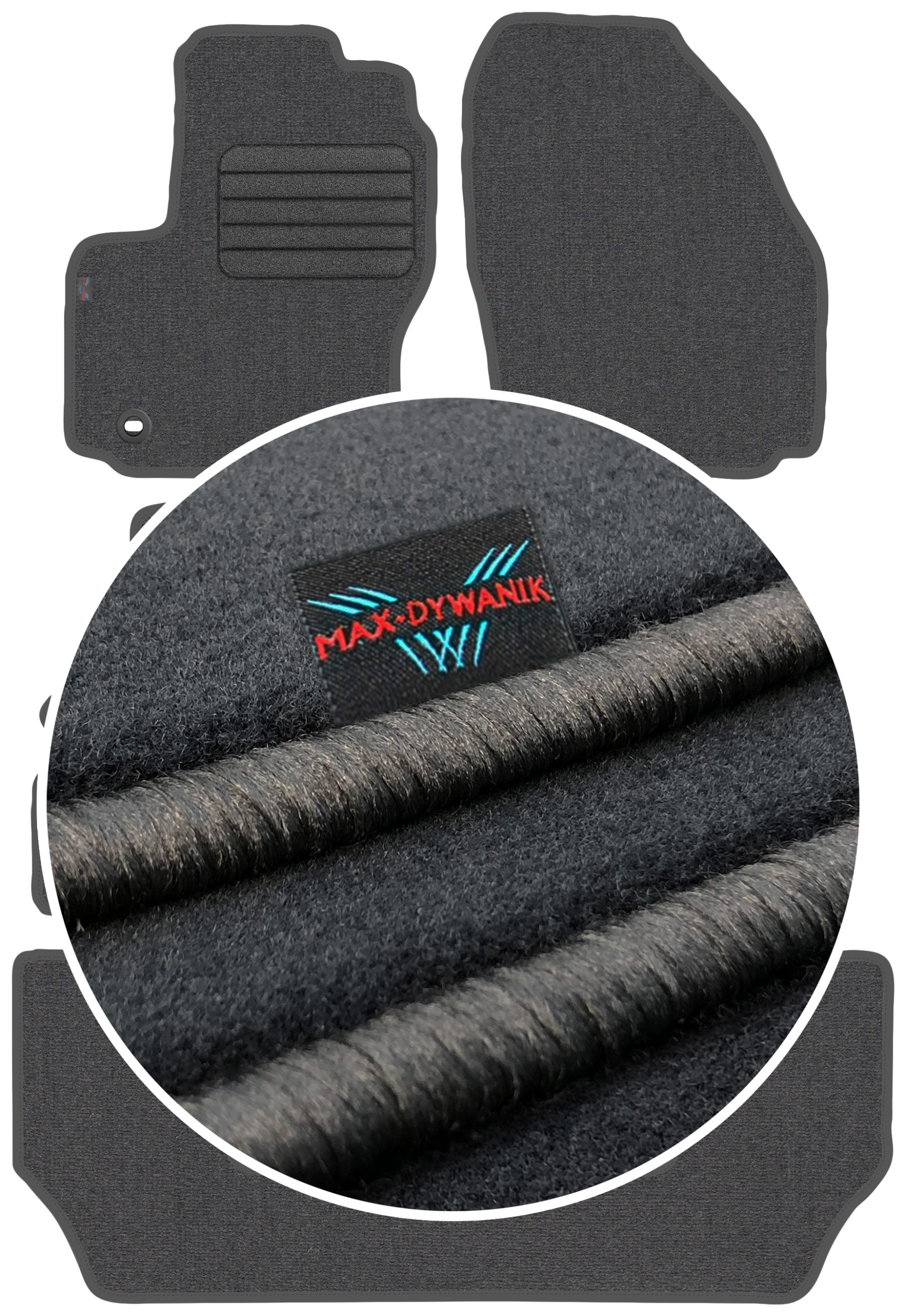 Ford Galaxy II 7os 2006-2010 Koberce do auta