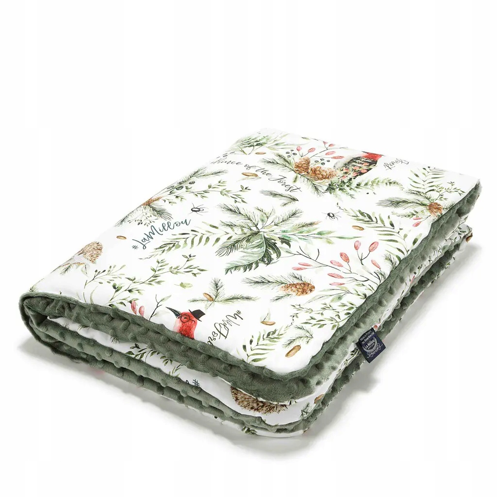 Ciepły Koc Minky Forest L 110x140 cm La Millou
