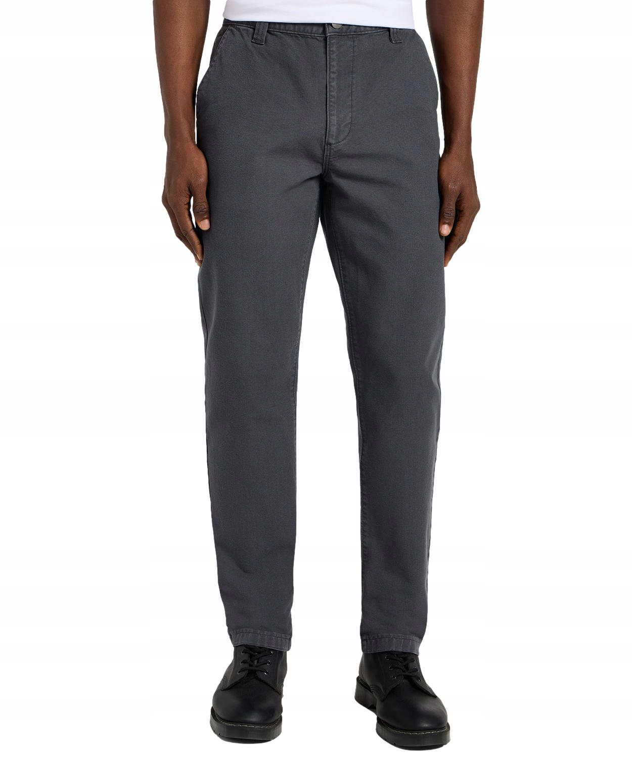 Kalhoty Lee Relaxed Workwear Chino 112355785 Dark Muted Grey W 32 L 34