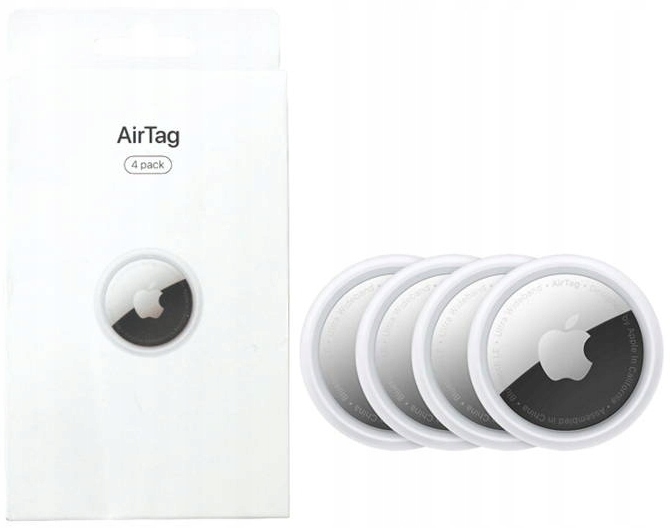 Lokalizator Gps Apple AirTag Air Tag MX542ZY/A 4 Pak 4 Sztuki
