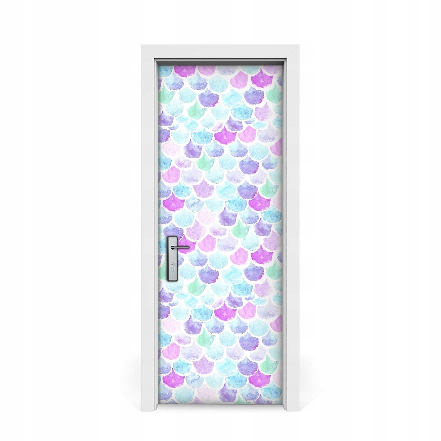 

Naklejka na drzwi okleina Kolorowe krople 75x205