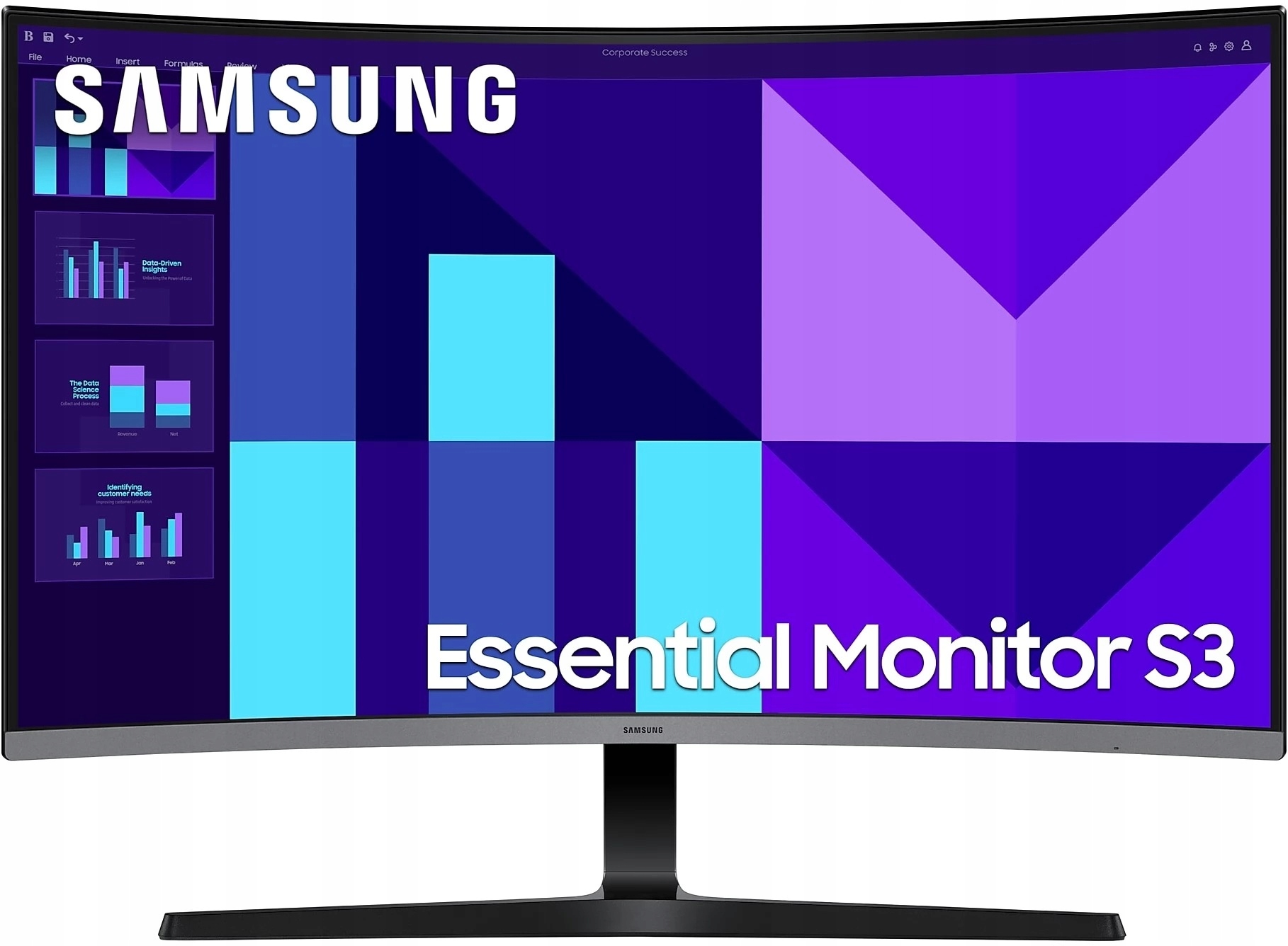 Samsung LS27D390GAUXEN 27" Curved Monitor Full Hd 1920x1080/16:9/250cd/m2/4