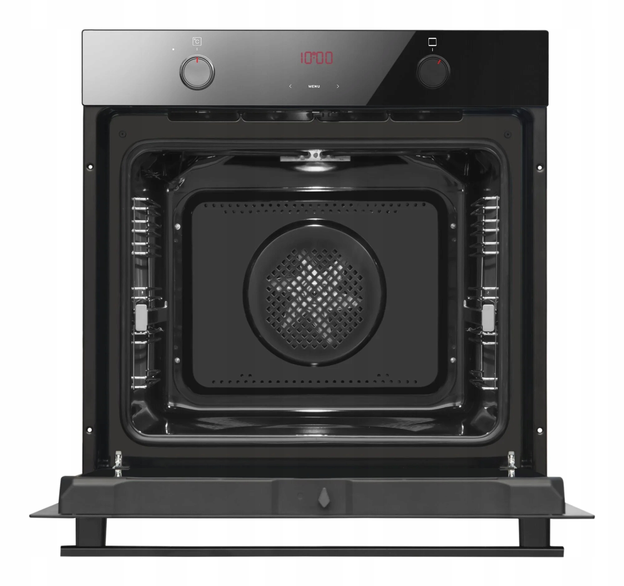 ZESTAW AMICA Piekarnik OPENUP + Indukcja + Okap Kolor dominujący czarny