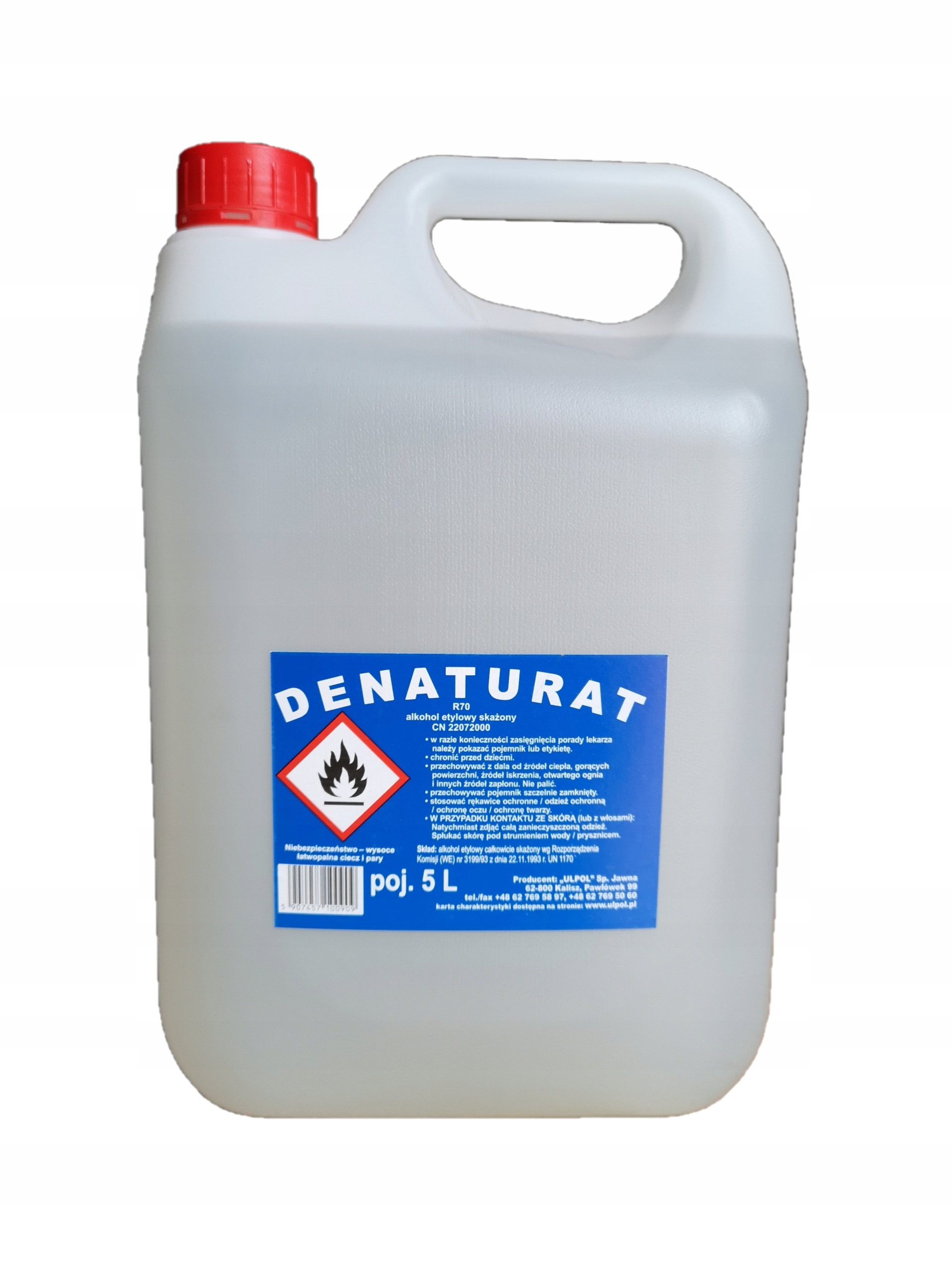 Denaturat bezbarwny 5 L Ulpol