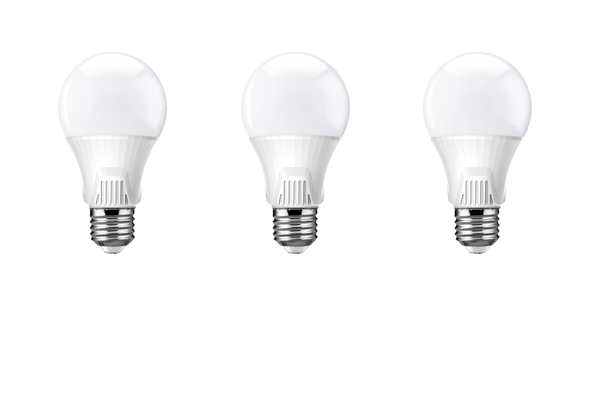 

3 x Żarówka Led E27 9W z czujnikiem mikrofalowym