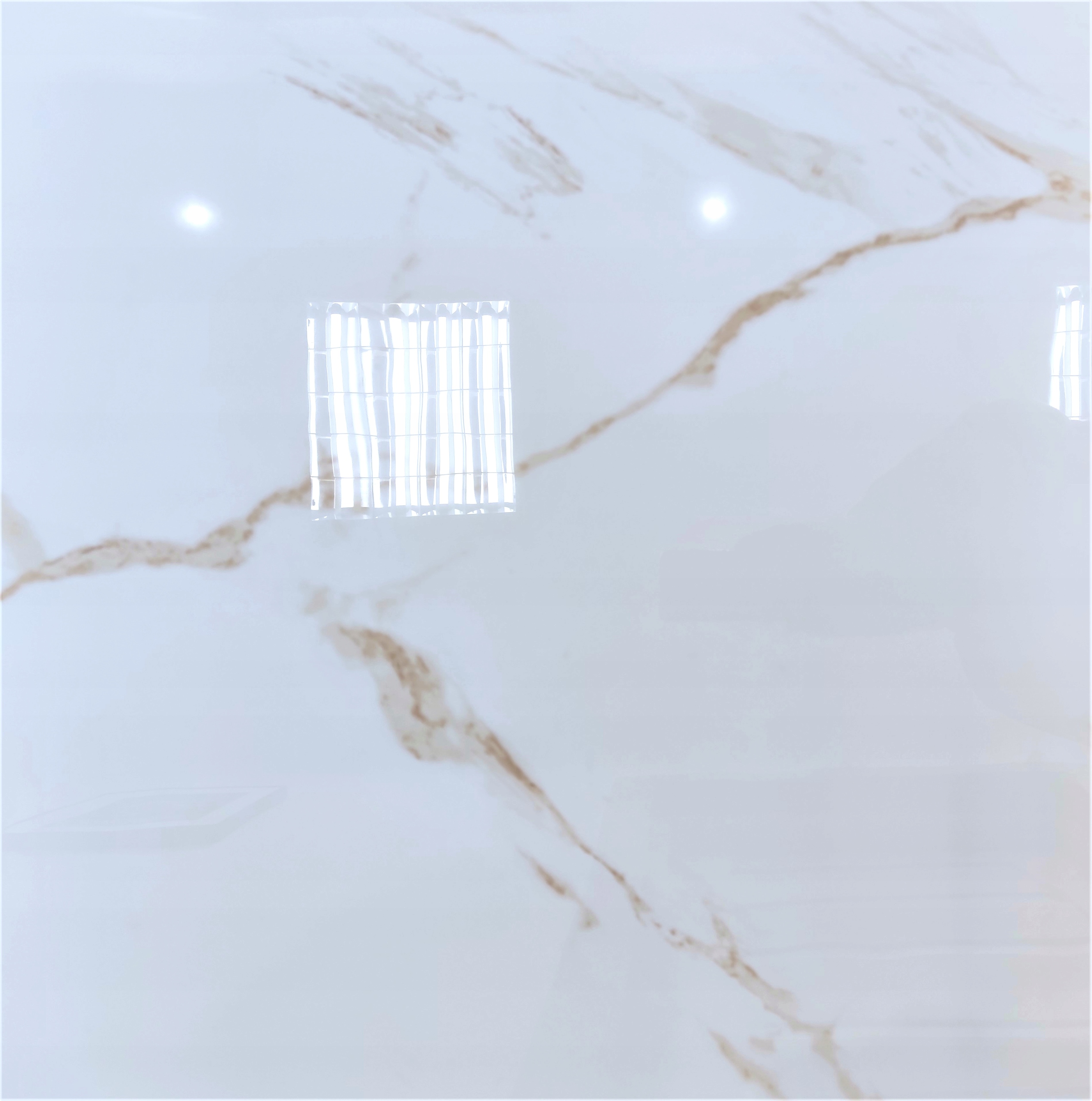 PŁYTKI PODŁOGOWE ŚCIENNE GRES POLER BIAŁY MARMUR ZŁOTA ŻYŁKA 60X60 GAT. 1 Kod producenta CG-CG 60X60