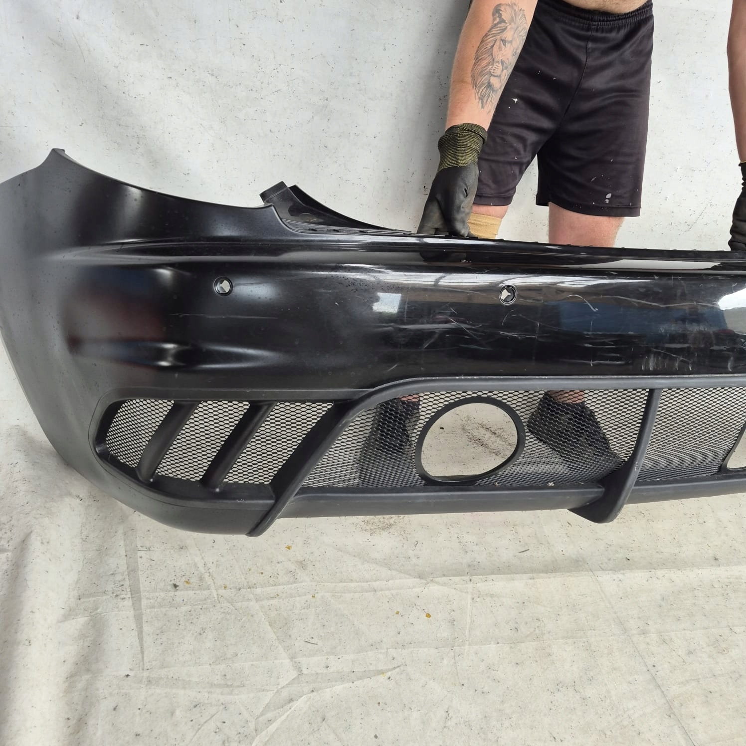 MASERATI GRANTURISMO MC STRADALE 07-17 bumper rear part rear PDC
