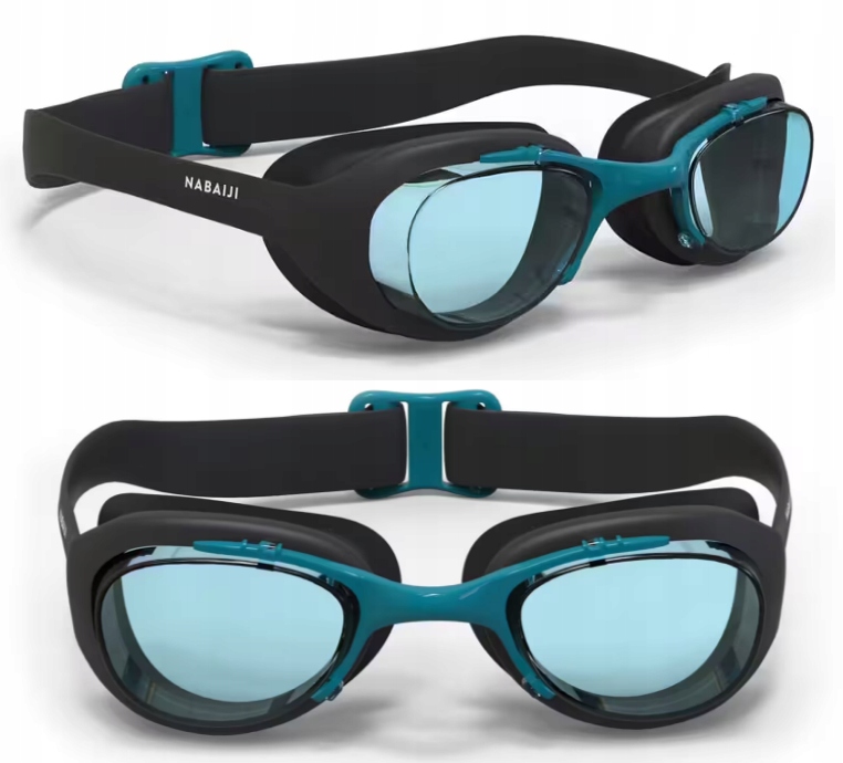 Solidne Markowe Okulary Pływackie Basen Anty Fog