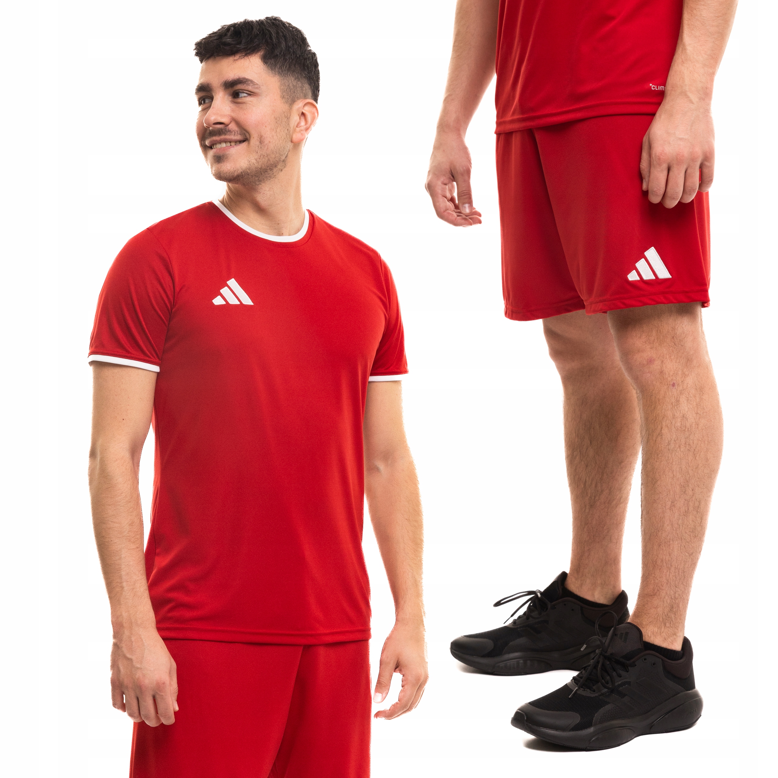 Strój Sportowy Męski adidas Entrada 26 Komplet Koszulka Spodenki roz. S