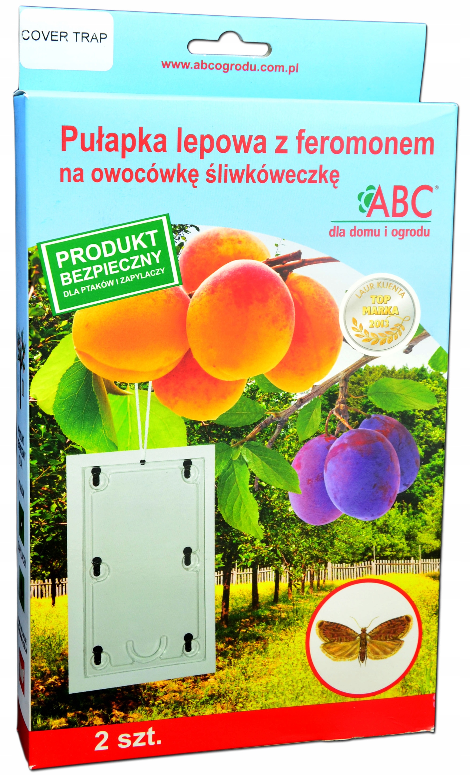 

Abc Pułapka Lepowa z Feromon Na Śliwkóweczkę 2sz
