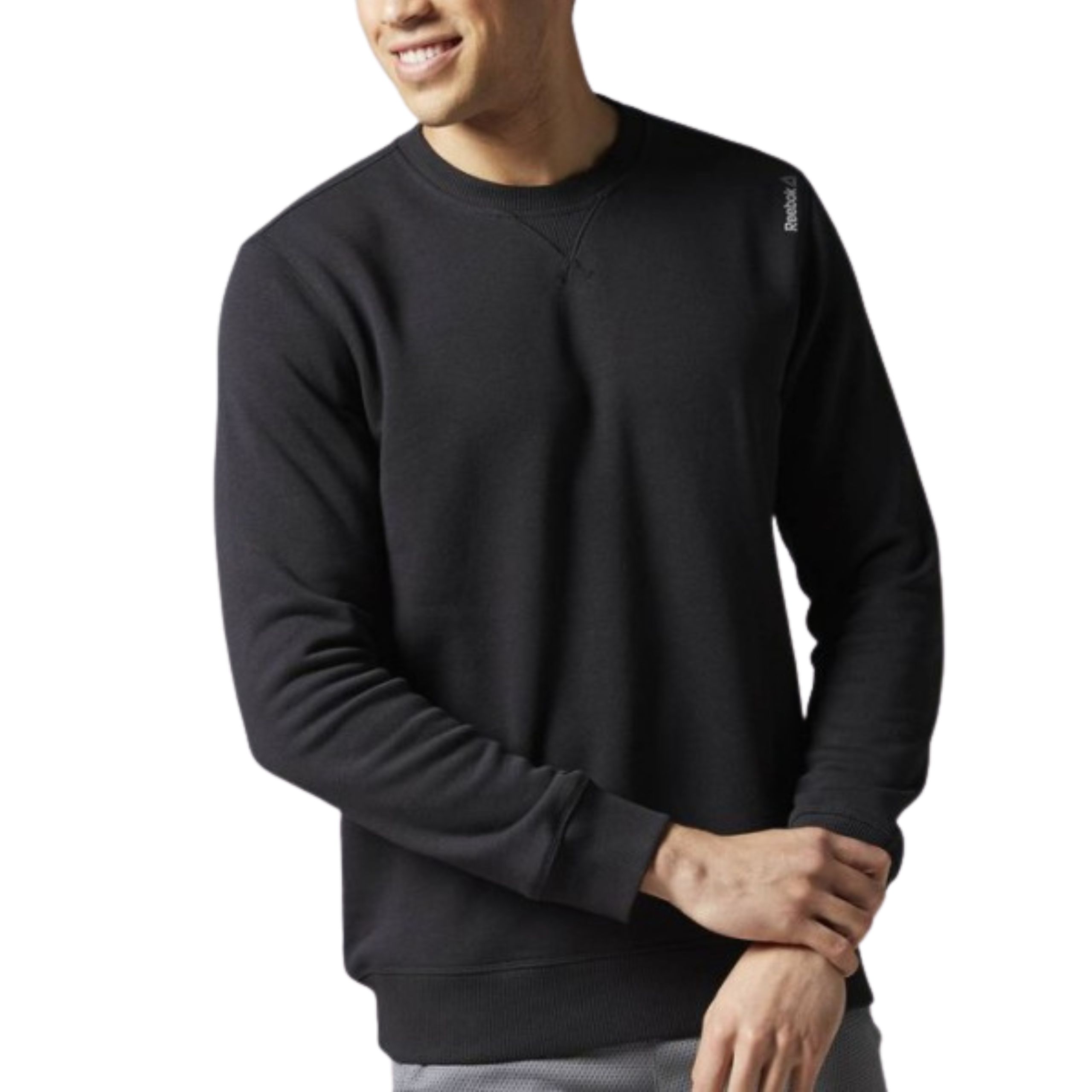 Męska bluza bez kaptura Reebok El Fleece Crew XXL