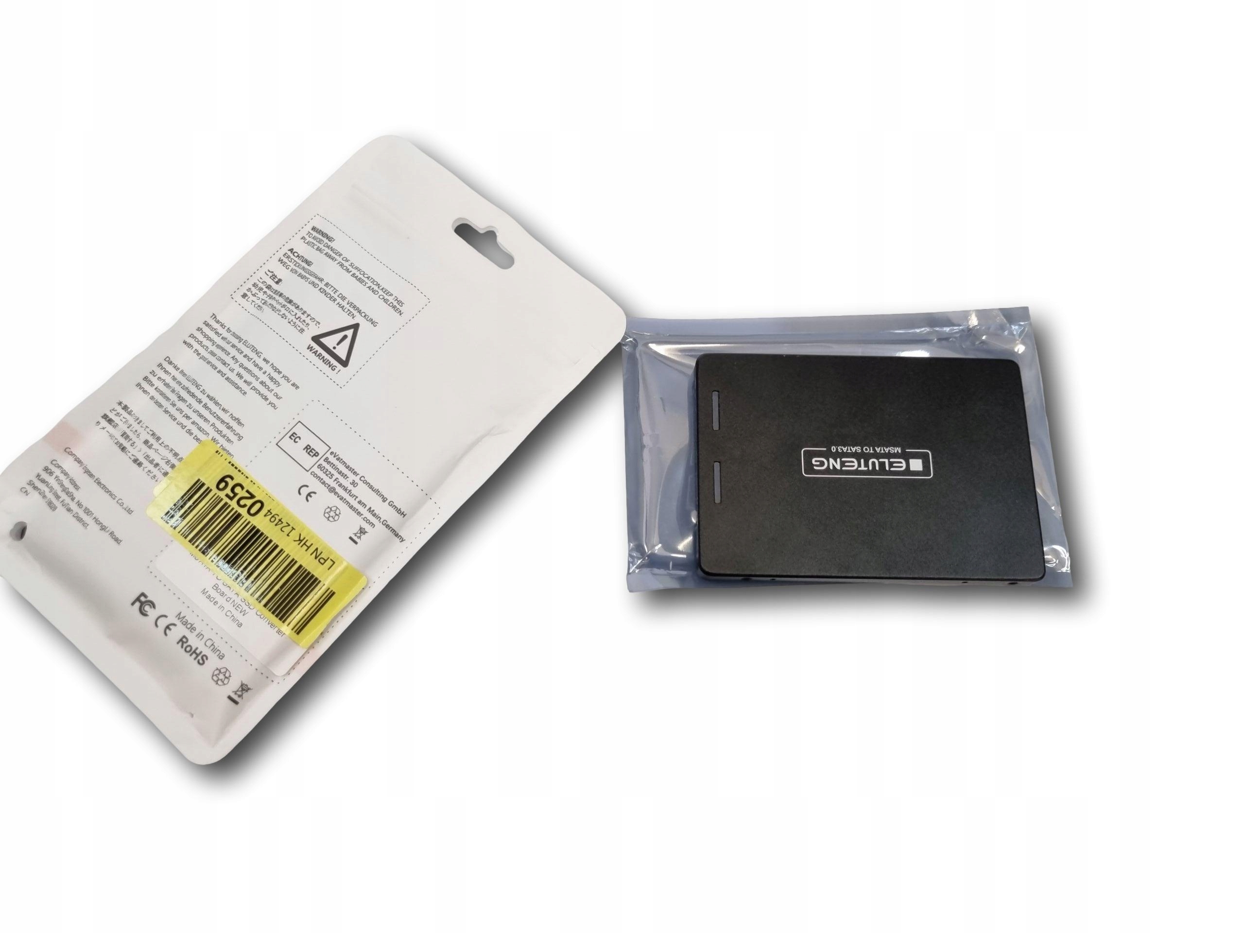 ELUTENG ADAPTER MSATA NA SATA 3.0 30X50 Producent Eluteng